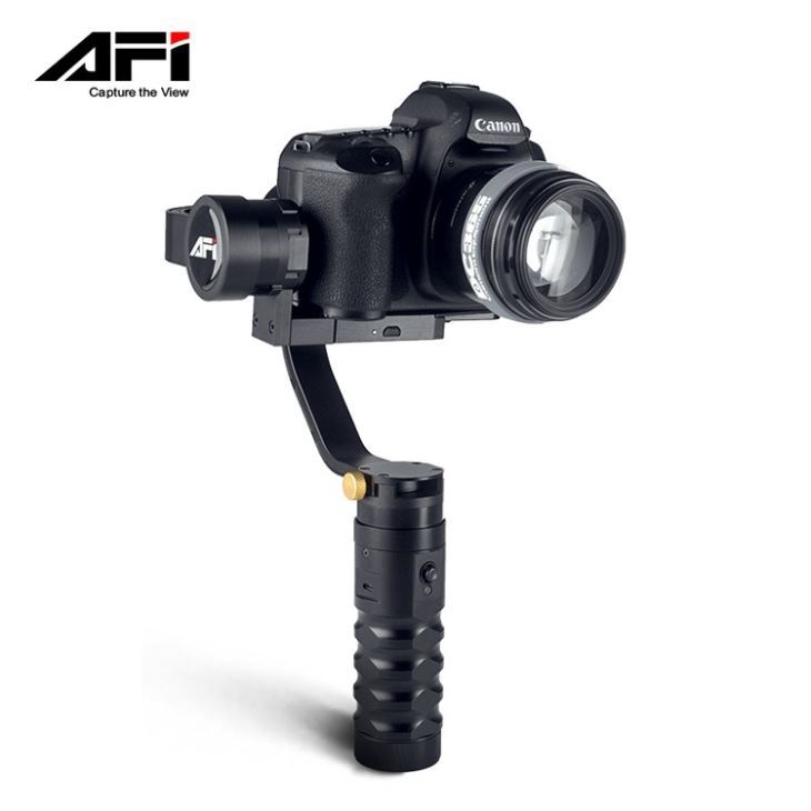 3-osni brezkrtačni profesionalni video ročni motorni pogoni za DSLR kamero AFI VS-3SD PRO